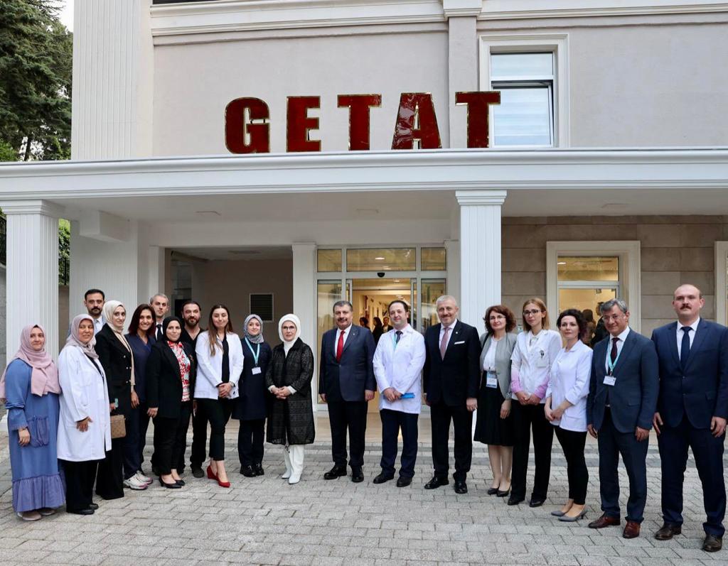 GETAT Ek Binamız  İntegratif ve Anadolu Tıbbı Kongresi açılış programının ardından Sn. Emine ERDOĞAN Hanımefendi ve Sağlık Bakanımız Sn.  Fahrettin KOCA tarafından ziyaret edildi.